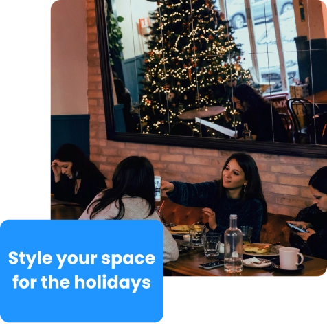 Tip 1: festive decoration